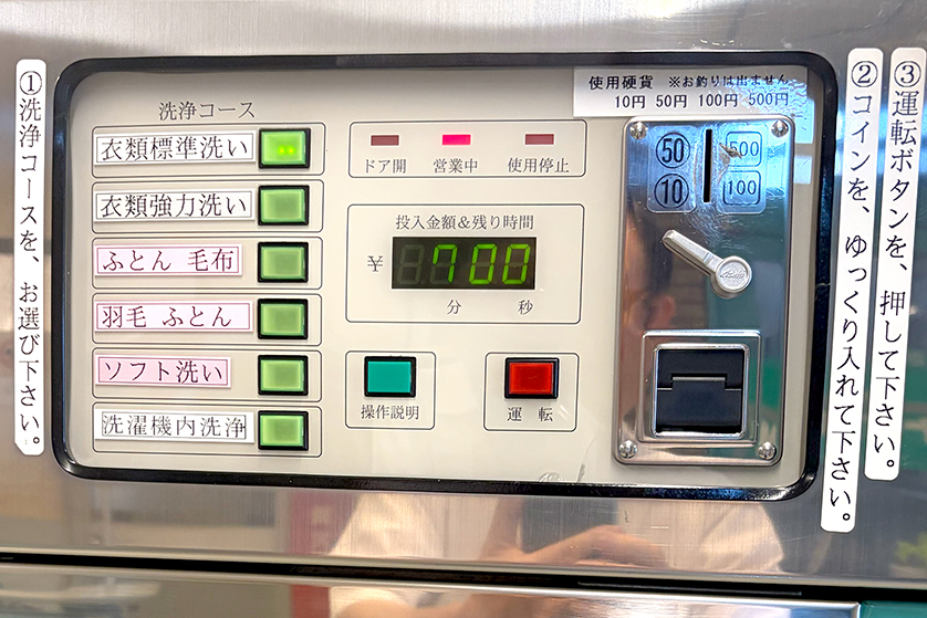 洗濯パネル